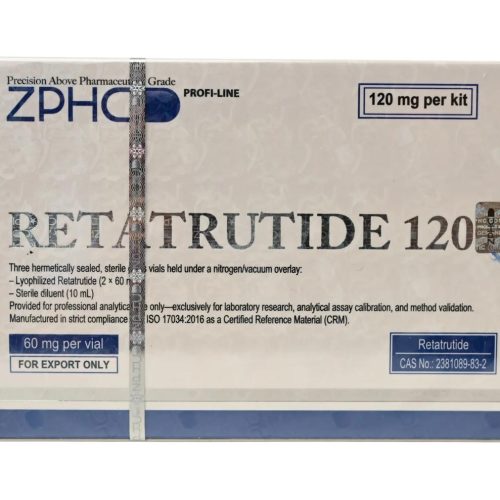 RETATRUTIDE 120 MG 2 × 60 MG VIALS ZPHC